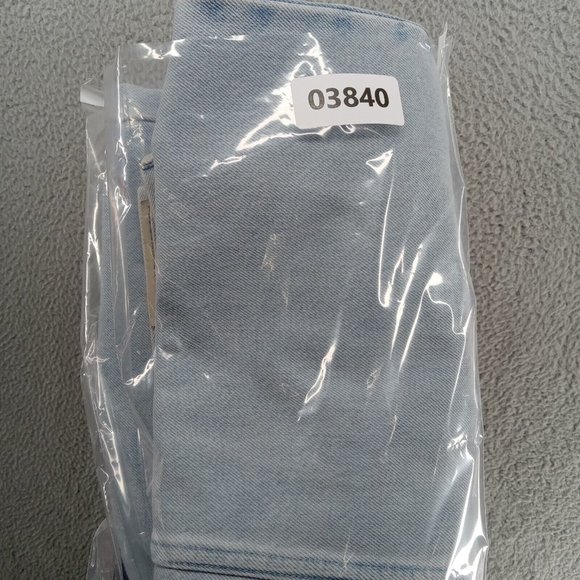 Levis Silvertab Jeans Mens 38x30 Blue Light Wash Distressed Loose Baggy Denim - Picture 13 of 13